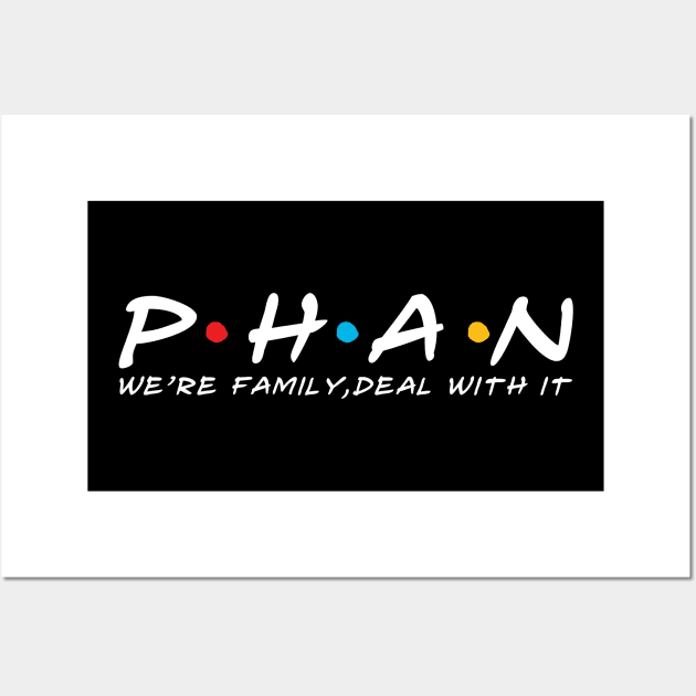 The Phan Family Phan Surname Phan Last name Wall Art by TeeLogic